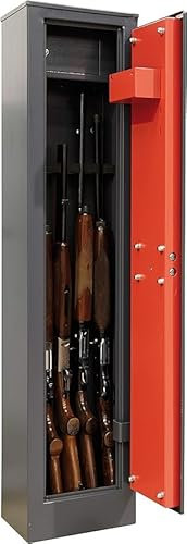 Generic Gewehrschrank 5-Sitzer 145 x 35 x 25 cm, ARMPF-810040N