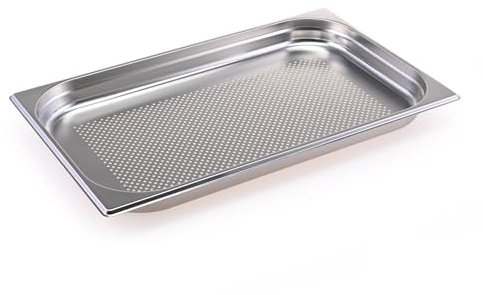 TeknoStahl GN Behälter Gastronorm 1/1 Edelstahl perforiert (40 mm)
