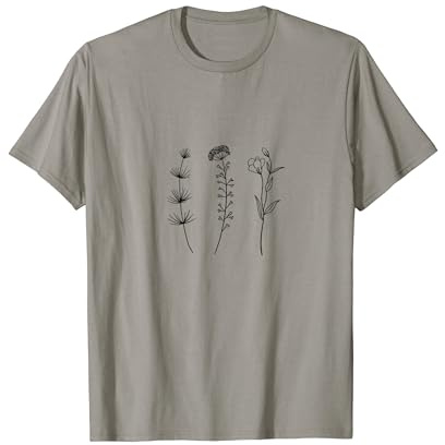 Camomille coquelicot et jacinthe des bois T-Shirt