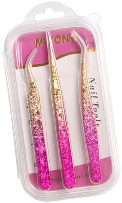 Pinzette di precisione spesse per unghie dei piedi, set di pinze per unghie da podologo per trattamenti correttori per unghie spesse e incarnite