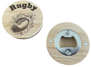 Rugby Bottle Opener – Fridge Magnet Design