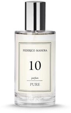 Pure 10 Damparfym 50 ml | Mandarin, Murgrönsblad, Champaca, Jasmin, Orkidé, Ros, Amaranthträ, Björnbär och Mysk | Söt Blommig, Långvarig och Elegant