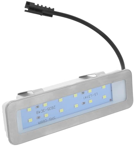DIYEAH Bombillas para campana extractora - Campana extractora rectangular con luces LED frías - Lámpara empotrada debajo de gabinetes para cocina, restaurantes y hogares
