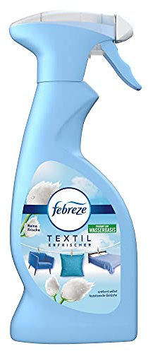 Febreze Textilerfrischer Reine Frische, Textilspray entfernt Gerüche und hinterlässt Frischeduft