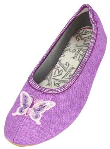 Beck Mädchen Schleifchen-278Gymnastikschuhe