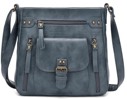 KL928 Tasche Damen Umhängetasche kleine Handtaschen Schultertasche Damentasche Damenhandtasche mittelgroß handtasche Lederhandtaschen Geldbörse PU Leder für frauen oder Mädchen