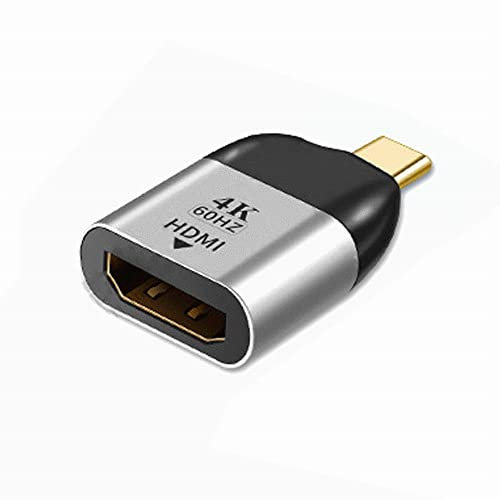 xiwai Convertitore da tipo C a HDMI, adattatore HDTV USB-C 4K 60hz 1080p per tablet, telefono e laptop