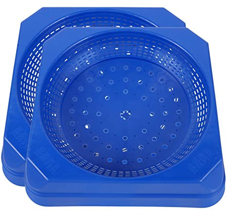 POPETPOP 2stücke Kunststoff Tauben-Nest Quadratisch Langlebig Geeignet Für Einnistung Und Brutpflege Lösung Für Tauben Wachteln Und Kleine Vögel