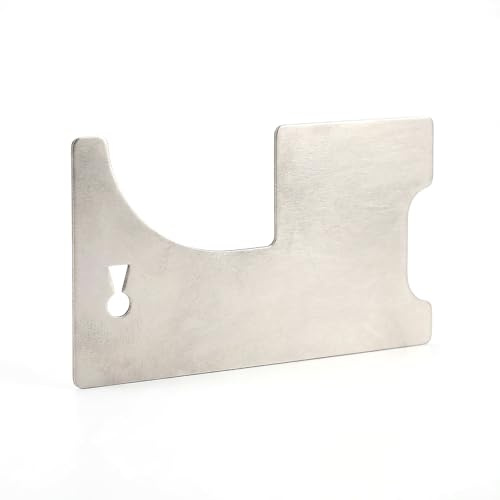 Stainless Steel Firefighting Tool Multifunctional Durable Professional Emergency Door Seam Opener for Firefighters EMS Police Officers 86x55x0.7mm