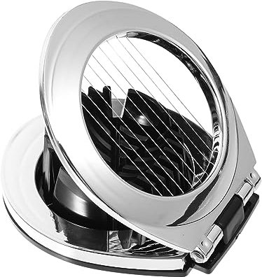 BESTonZON Coupe-œufs Acier Inoxydable Trancheuse à Œufs Multifonctionnelle Pour Coupe Précise Et Facile à Nettoyer Accessoire De Cuisine Pour Trancher Kiwi Et Champignons