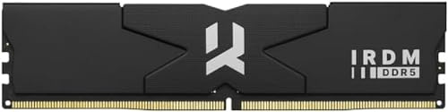 Goodram – DDR5 minnesmodul IRDM 2 x 16 GB KIT 6 000 MHz CL30 SR DIMM svart V silver – intern – DRAM – för PC – stationär dator – laptop – gamer – grafisk bearbetning – minnesexpansion