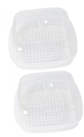 Cabilock Vaporeras Pp 2unidades Para Microondas Cocina Alimentos Multifuncionales