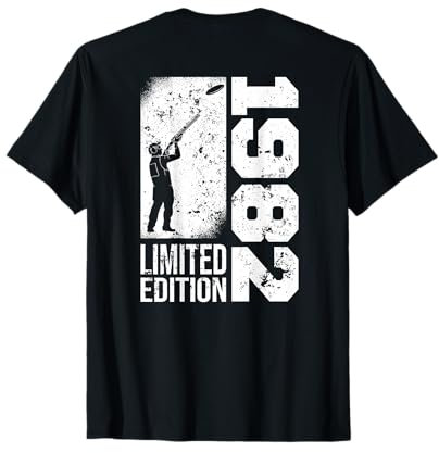 Tontauben Jahrgang 1982 geboren Geburtstag Tontaubenschießen T-Shirt