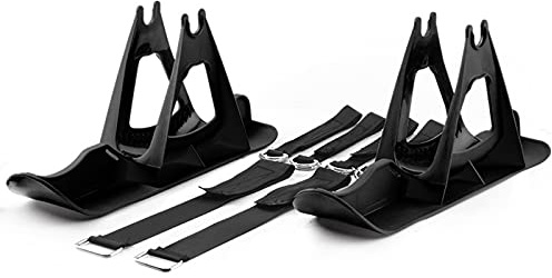 1 Paar Fahrrad Ski Board Ski Set ,Scooter Kufen ,Kufen für Roller, Snow Scooter Kufen, Schneekufen,Snowboard-Set, Balance-Car-Ski, Snowboard-Schlitten, Balance-Scooter Board