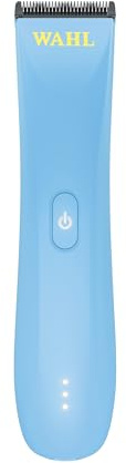 Wahl Cordless Peanut Li, Trimmer- und Clipper-Hybrid, Blau | Kabelloser Trimmer- und Clipper-Hybrid, 7000 U/min Motor, USB-C-Schnellladung, 110 Minuten Laufzeit, abnehmbare Klinge
