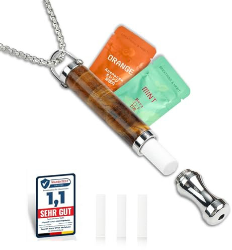 Gipfelfreund Premium Ora Rauchfrei, Rauchentwöhnung Hilfsmittel, Mit mehr Widerstand zum Rauchen Aufhören, Raucherentwöhnung, Rauchfrei Hilfsmittel, Kette Anti-Rauch Unterstützung