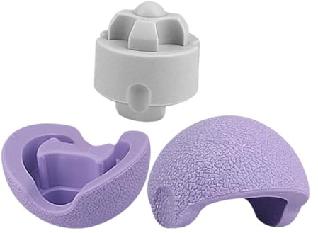 FRCOLOR Massageball für Muskelentspannung Handheld Tpe Massagegerät für Rücken Nacken und Füße Leichtes Sicheres Massagegerät für Präzise Anwendung und Optimale Ergebnisse zur Linderung