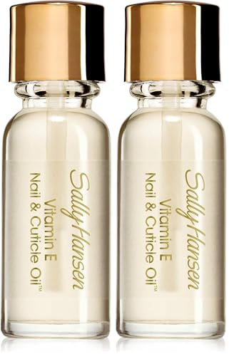 Sally Hansen Vitamin E Nail and Cuticle Oil, 13.3ml (Pack of 2)