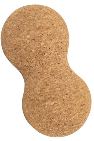 LOLIPPYY Kork Massageball für Nacken und Lendenbereich Leicht und Kompakt mit Einzigartigem Formdesign für Yoga und Massage Jederzeit und Überall