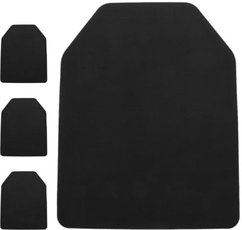 Hohopeti Gilet de Protection Poitrine Boxe 4 Pièces en Mousse Eva Légère Doublure Intérieure, Équipement de Protection Corporelle Adapté Entraînement Extérieur et Sports de Combat