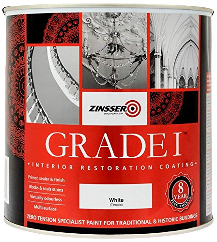 Zinsser Grade 1 Interior Restoration Coating White Matt (2.5 litres)