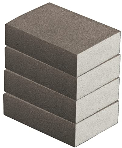 Schleifschwamm 4er Set robuste Körnung K60-220 DIY Handschleifer für viele Materialien geeignet hochwertiger Handschleifklotz Schleifklotz Schleifblock