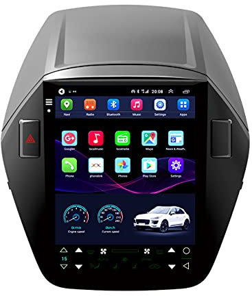 9.7 Android 10 per Hyundai IX35 2010-2015, autoradio Automotivo Lettore multimediale DVD per auto Navigazione GPS automatica, mappa offline integrata,Wifi 2g+32g