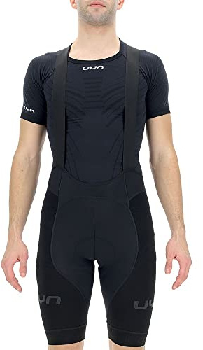 UYN Salopette da Ciclismo Racefast Winter – Tecnologia Vortex-3D, Fondello Anatomico, Flowtunnels, Isolamento Termico e Protezione Invernale