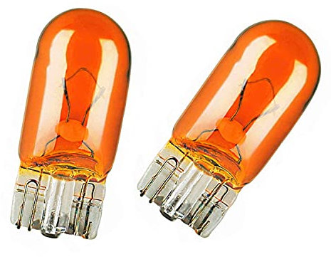 2x Jurmann WY5W 12V Orange Halogen Birne für Blinker vorne, hinten und Seitenblinker- E-geprüft