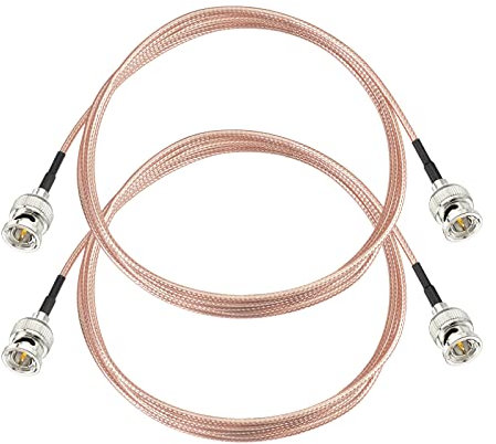 Superbat 3G HD SDI Kabel 200cm (2 Stück) BNC Stecker 75 Ohm RG179 Verlängerungskabel für Kameras Monitor Vedio Recorder BMCC Video Ausrüstung Unterstützt 6G-SDI 4K 8K SDI-Videokabel