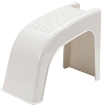 Housoutil Duschpediküre Fußhocker rutschfest 37x28x16.5cm Für Erwachsene Stabiler Fußstütze Für Pediküre Und Dusche Multifunktionaler Duschhocker Für Senioren Und Schwangere