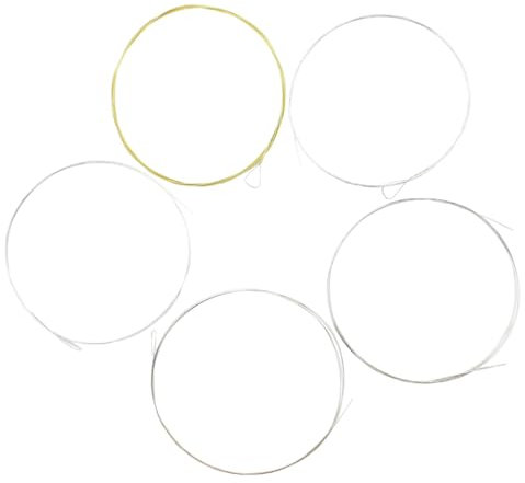 ifundom 20 Stück Banjo Saiten Banjo Saiteninstrument Musikinstrument Zubehör Saiteninstrument Zubehör Banjo Ersatzzubehör Banjo Zubehör