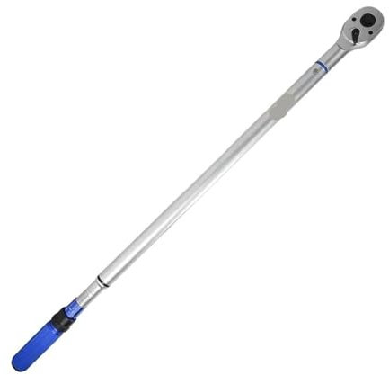 Folisila Chiave dinamometrica con Attacco da 3/4 Pollici Chiave dinamometrica a clic a Doppia direzione Chiave dinamometrica Professionale a clic 100-600FT.LB 135-815N.M Bilance a Doppia Portata