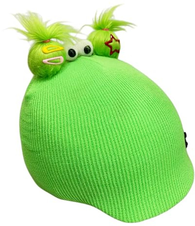 perfk Schnee-Skihelm-Überzug, Helm-Dekor, zuverlässig, vielseitig, warm halten, leicht, Snowboarden, niedlicher Skihelm-Überzug, Strickmütze