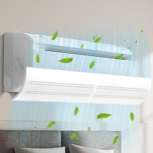 Deflettore Condizionatore Universale, Deflettore Aria Condizionata Condizionatori Parete Scudo Del Condizionatore,Aria condizionata Vento deflettore Anti Diretto Blowing,Regolabile