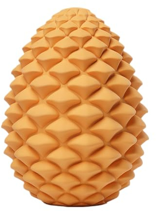 Giocattolo da masticare per cani – Giocattolo per cani in silicone resistente al morso | Grande palla con setole di pulizia per la cura dei denti, gioco di intelligenza masticabile per addestramento