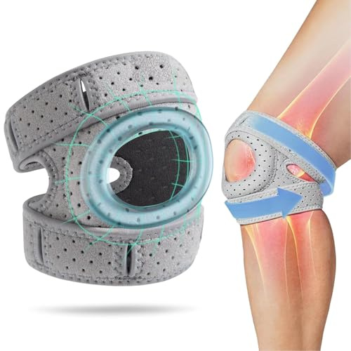 Luylmo Rodillera de rótula, Rodillera Deportiva Ortopédica de Neopreno, Rodilleras Ajustables Para Bailar, para Senderismo, Escalada, Soporte Deportivo