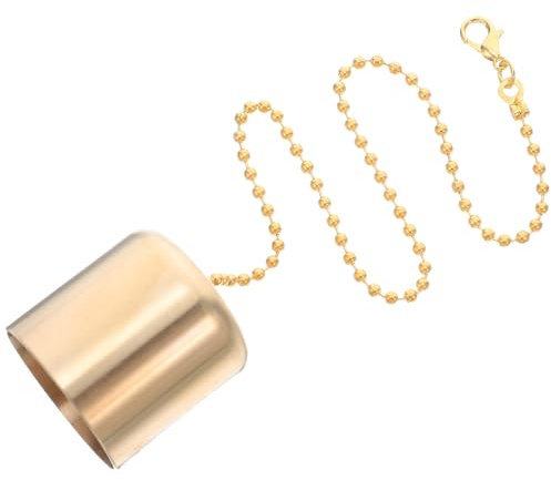 MAGICLULU Brass Candle Snuffer Extinguisher Cap, Vintage Retro Wick Tool for Candles and Oil Lamps, Safe Easy Use Home Décor Accessory