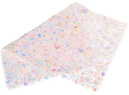 IDEANATEGRATE Tapis de Table Pliable pour Manucure Coussin Brillant en Résine et Strass, Protège le Comptoir de Manucure, pour Salon et Usage Personnel