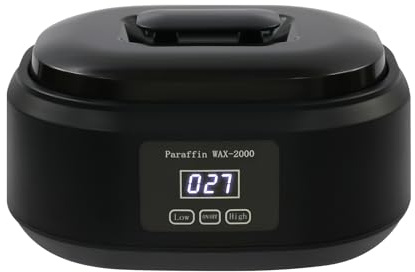 Bagno di paraffina per mani e piedi, 3400 ml, set da bagno di cera di paraffina, idratante per pelle secca e ruvida, ideale per la spa domestica, cura
