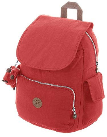 Kipling CITY PACK, Zaino, Donna, Rosso (True Red C), Taglia unica