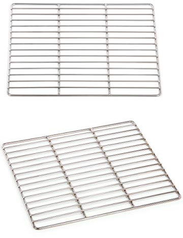 Grillrost 40 x 30 cm aus Edelstahl rostfrei und elektropoliert