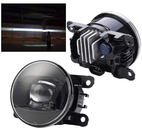 2PCS Neue Generation LED Nebelscheinwerfer Paar für Ope.l TIGRA VECTRA AGILA SIGNUM Meriva Solenza DACI.A LOGAN SANDERO SOLENZA 2001 2002 2003 2004 2005 2006 2007 2008 2013 2018 2023