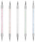 NATUCE Nail Art Dotting Tools, 5 Stk Nagel Punkt-Punktierstift, Doppelendige Nagelkunst-Design Stifte, Spot Swirl Punktierwerkzeug für DIY Nagelkunst