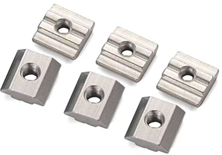FEEIMOL Tuercas en T, Tuercas de Ranura en T, Tuercas de Corredera en T para Perfil de Aluminio (30 Serie) M3, 20pcs