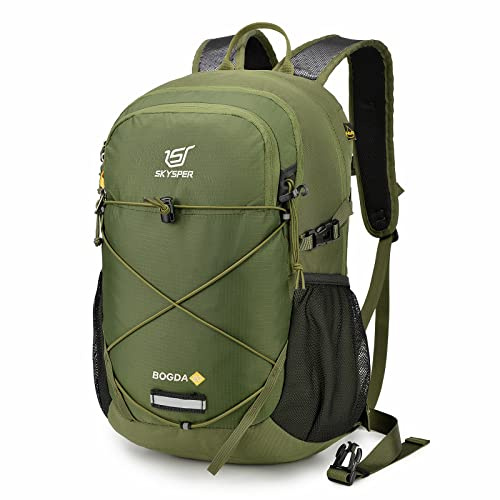 SKYSPER Vandringssäck 20L Ryggsäck Liten Dagryggsäck Trekkingryggsäck Resedagryggsäck Vandring Ryggsäck för Herrar Damer