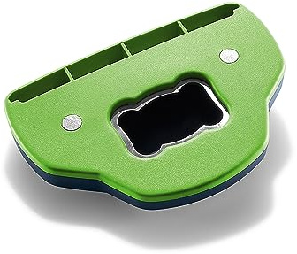 Festool Flaschenöffner BTTL-FT1 – Fanartikel im T-LOC-Design | Originales Merchandise aus ABS-Kunststoff & 304-Edelstahl – 89 × 63 × 13 mm, ca. 36 g