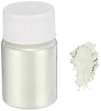 QUARKZMAN Mica Pulver 15g Glimmerpulver Natürliches Epoxidharz Pigmentpulver für Seifenfarbe, DIY Nagellack, Gießharz, Autolack, Farbstoffe, DIY-Kunst und Handwerk, Flash Green