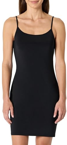 Amazon Essentials Sottoveste Donna, Nero, 44