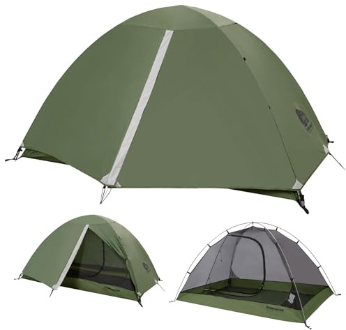 Underwood Aggregator - Tente de Camping pour 3 Personnes - Tente de Randonnée 3 Saisons - Imperméable et Légère - Facile à Installer